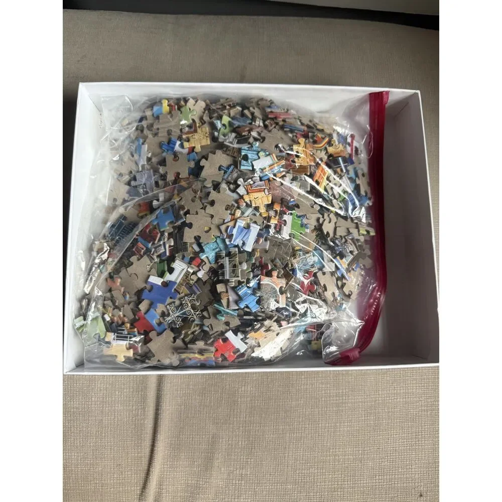 PuzzleOnly Doors and Windows 1000 Piece Jigsaw Puzzle Complete Colorful